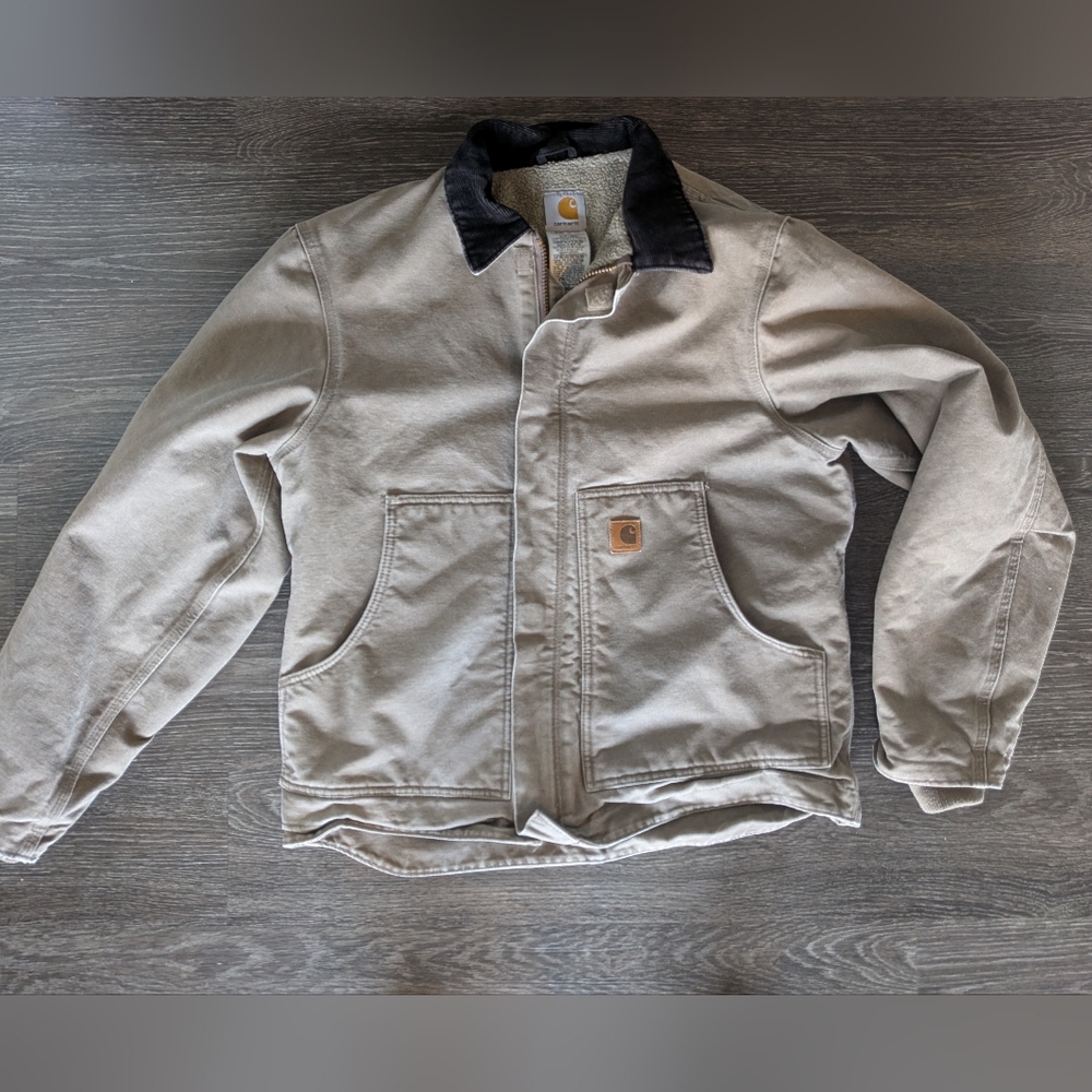 Carhartt Men's J164 Jacket "Mushroom" Medium